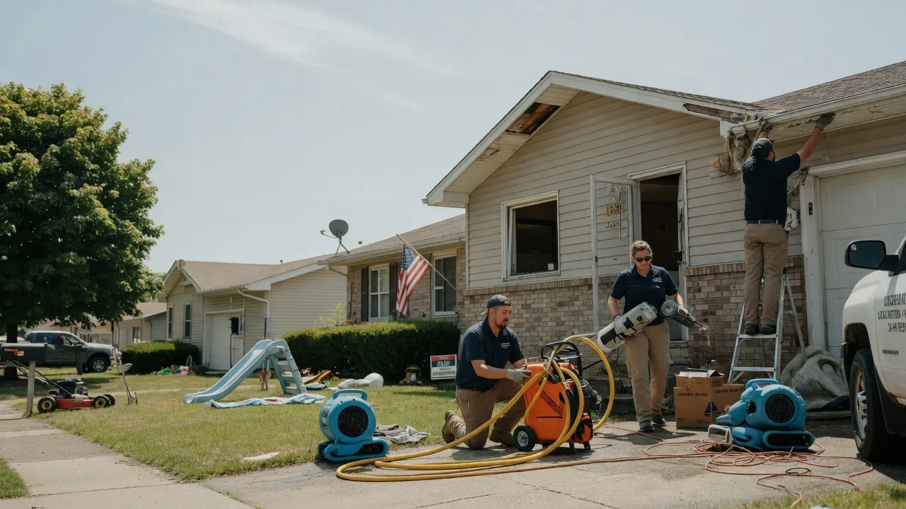Water Damage Restoration in Williamsfield, IL near me